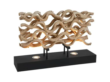 SAVANA - LED wooden table lamp by Flam & Luce - view 2